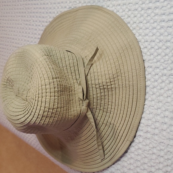 San Diego Hat Co Green Packable Wide Brimmed Hat - Picture 2 of 4